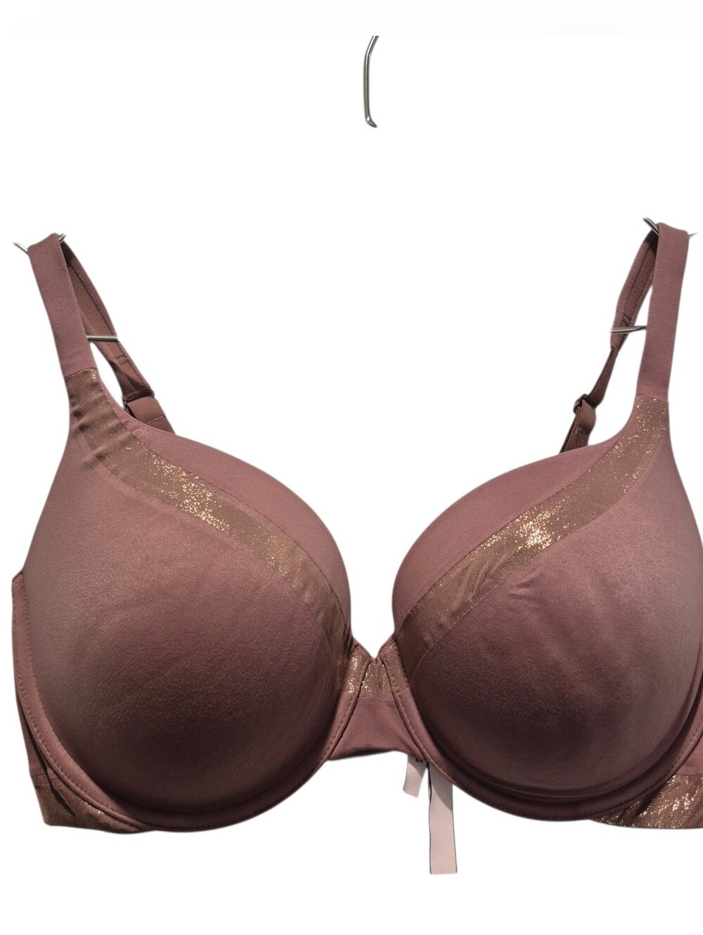 Victoria's Secret Perfect Shape Body By Victoria Bra With Shimmer Size 36DD